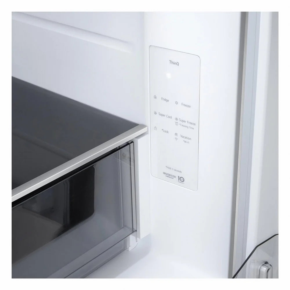 LG GMBS30SEPY 567L Total No Frost American Fridge Freezer Silver