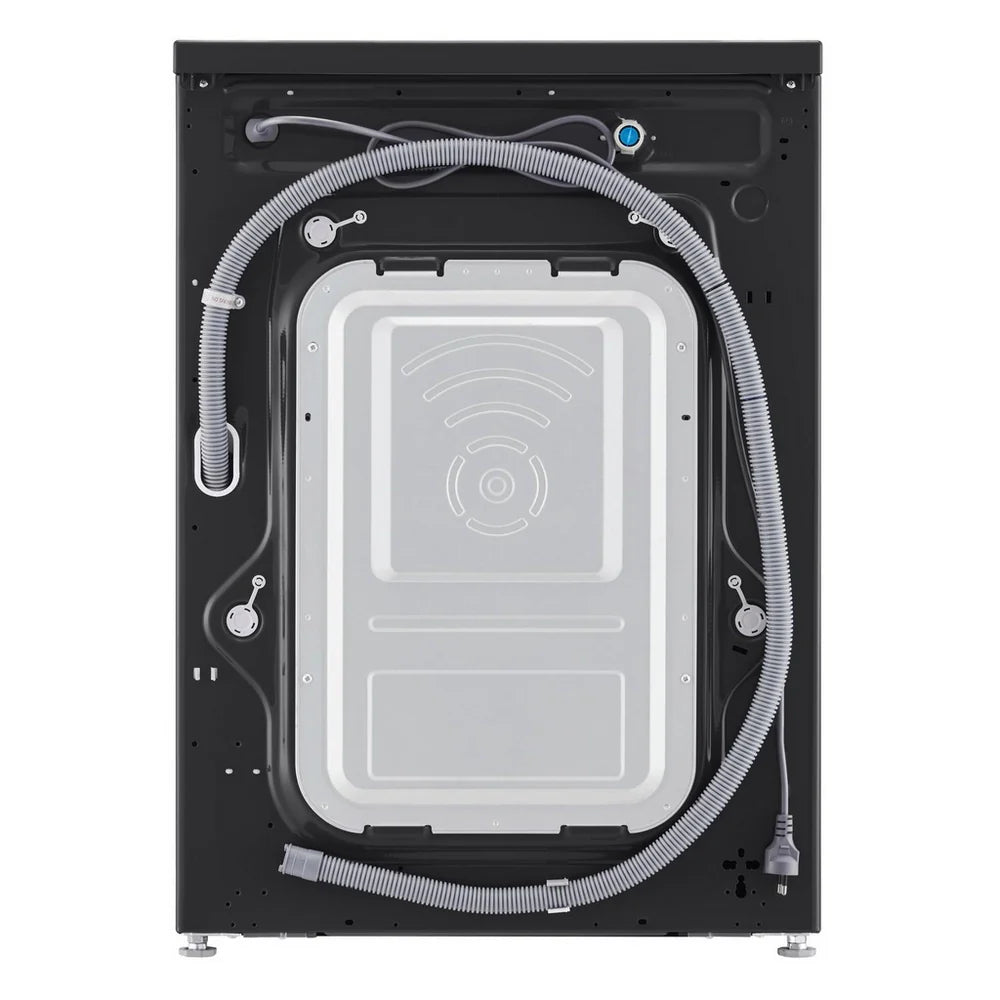 LG W4X1095NNK 9kg+5kg 1400 Spin Freestanding Washer Dryer Gloss Black