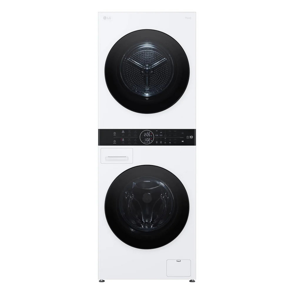 LG WT1210WWF 12kg/10kg 1400 Spin WashTower TurboWash Washer Dryer White