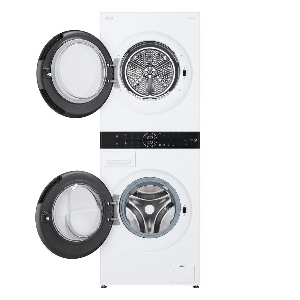 LG WT1210WWF 12kg/10kg 1400 Spin WashTower TurboWash Washer Dryer White