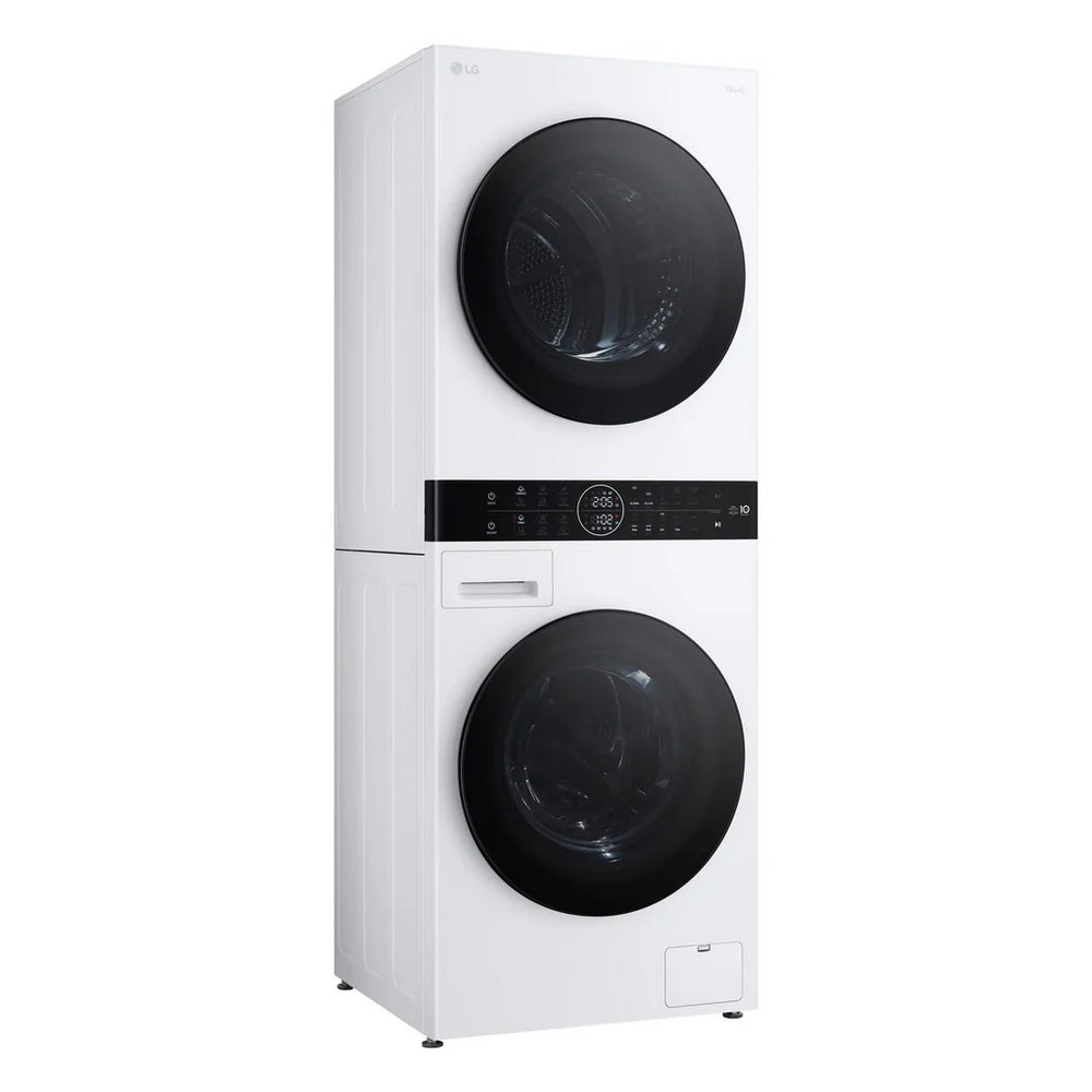 LG WT1210WWF 12kg/10kg 1400 Spin WashTower TurboWash Washer Dryer White