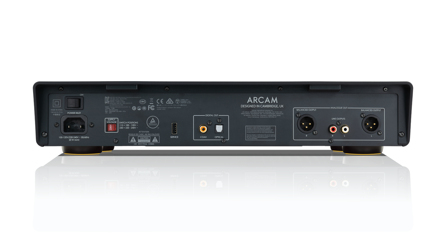 Arcam CD25 CD Player with Dual-Mono DAC Architecture