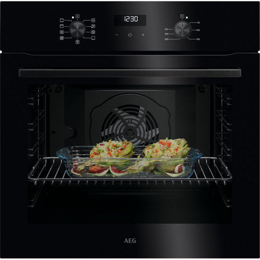 AEG Series 5000 OU5AB20XK SurroundCook Built In Electric Single Oven Black
