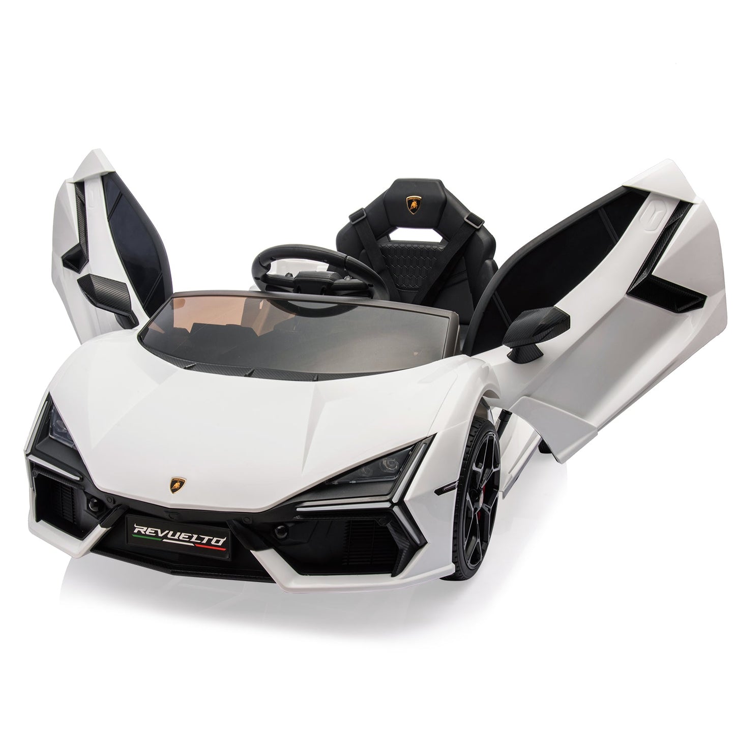 Garvee Ride - P Series: 12V Ride On Car for Kids, Licensed Revuelto Electric Vehicle, Battery Powered Sports Car Toy for Boys & Girls, with Bluetooth, Usb