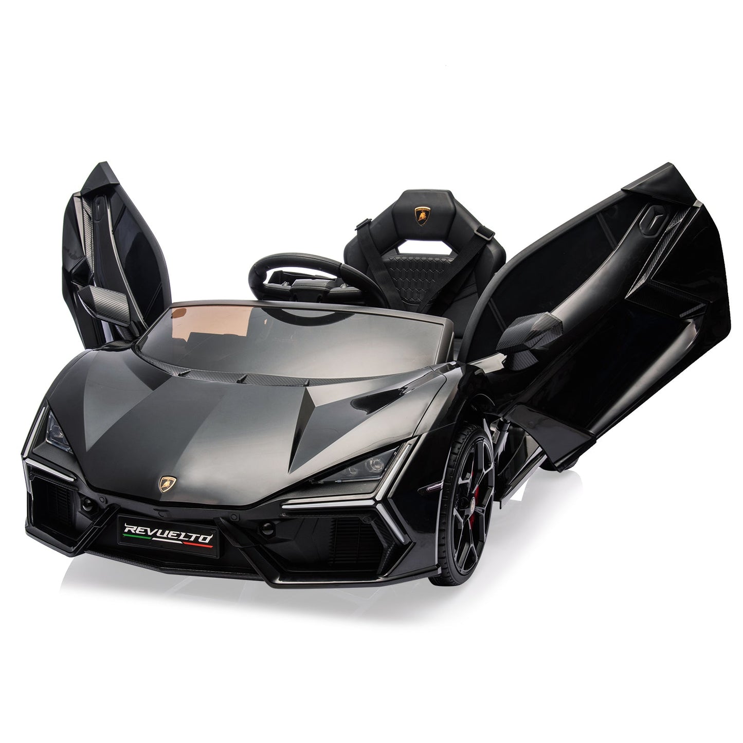 Garvee Ride - P Series: 12V Ride On Car for Kids, Licensed Revuelto Electric Vehicle, Battery Powered Sports Car Toy for Boys & Girls, with Bluetooth, Usb