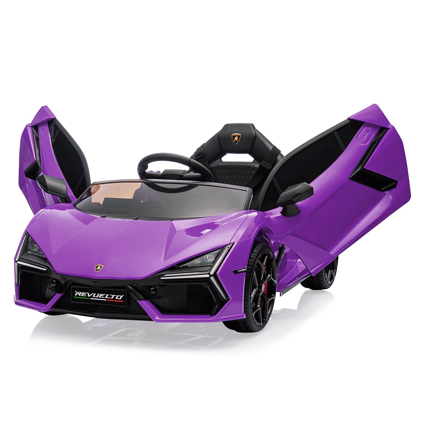 Garvee Ride - P Series: 12V Ride On Car for Kids, Licensed Revuelto Electric Vehicle, Battery Powered Sports Car Toy for Boys & Girls, with Bluetooth, Usb