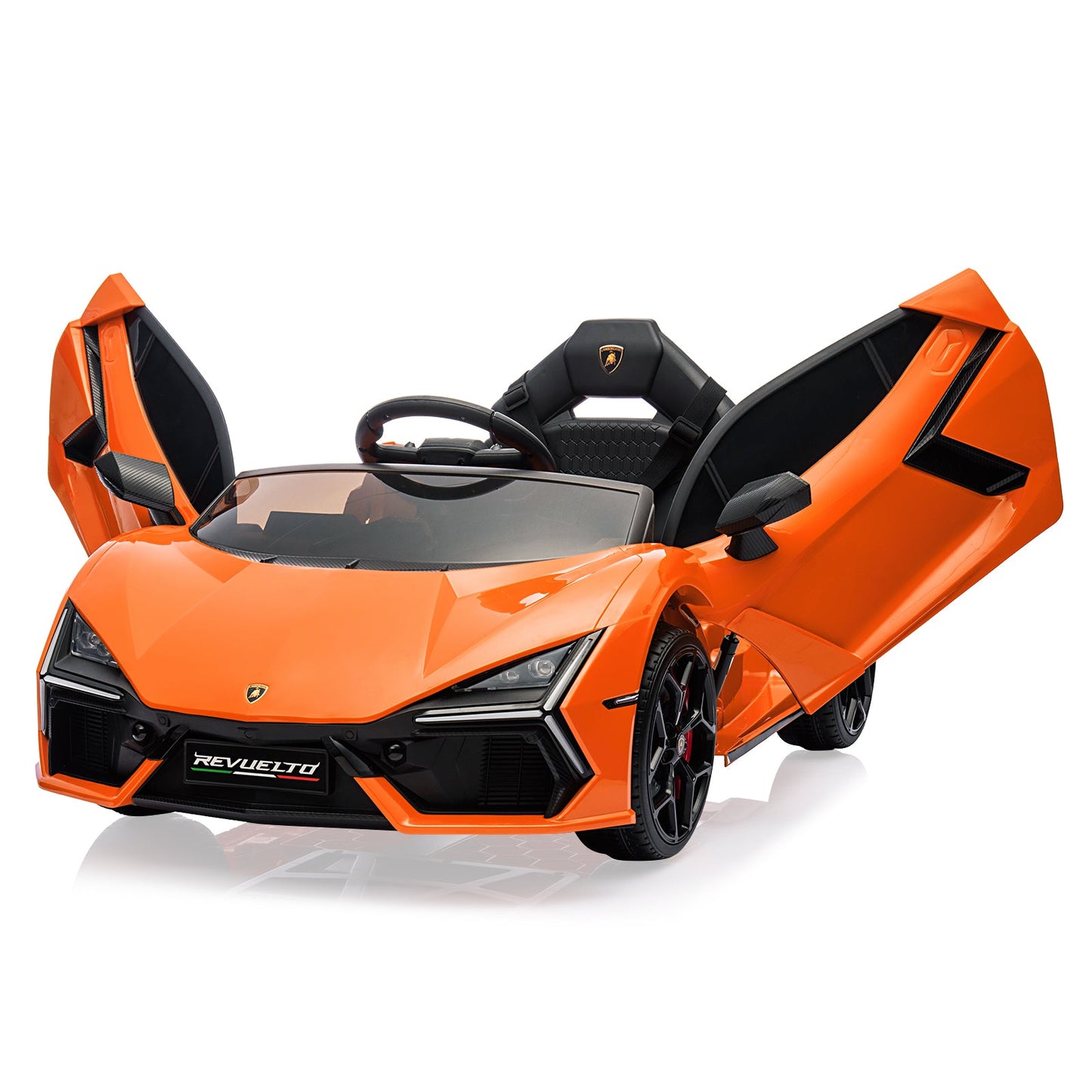 Garvee Ride - P Series: 12V Ride On Car for Kids, Licensed Revuelto Electric Vehicle, Battery Powered Sports Car Toy for Boys & Girls, with Bluetooth, Usb