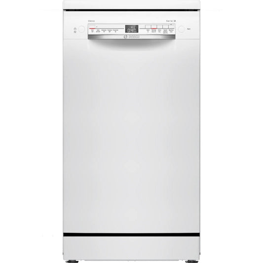 Bosch Series 2 SPS2IKW01G Slimline WiFi-enabled Dishwasher White - Ex-Display Clearance