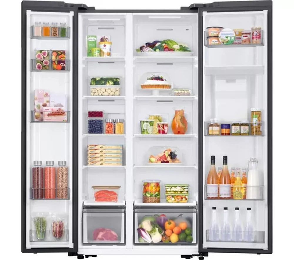 Samsung RS57DG410EM9EU Bespoke AI Series 7 SpaceMax Smart American-Style Fridge Freezer Silver