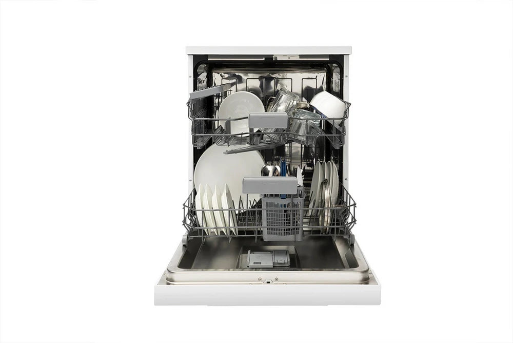 Sensis DWF0214FSDWA Freestanding Full Size Dishwasher White with 14 Place Settings