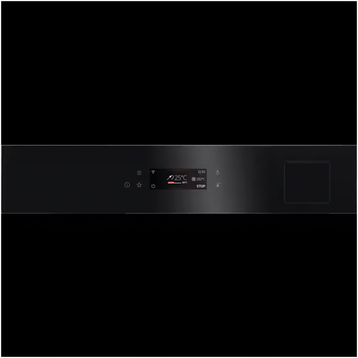 AEG 9000 Series BSK798280B Steam Pro Electric Single Built in Oven with Touch Controls Black