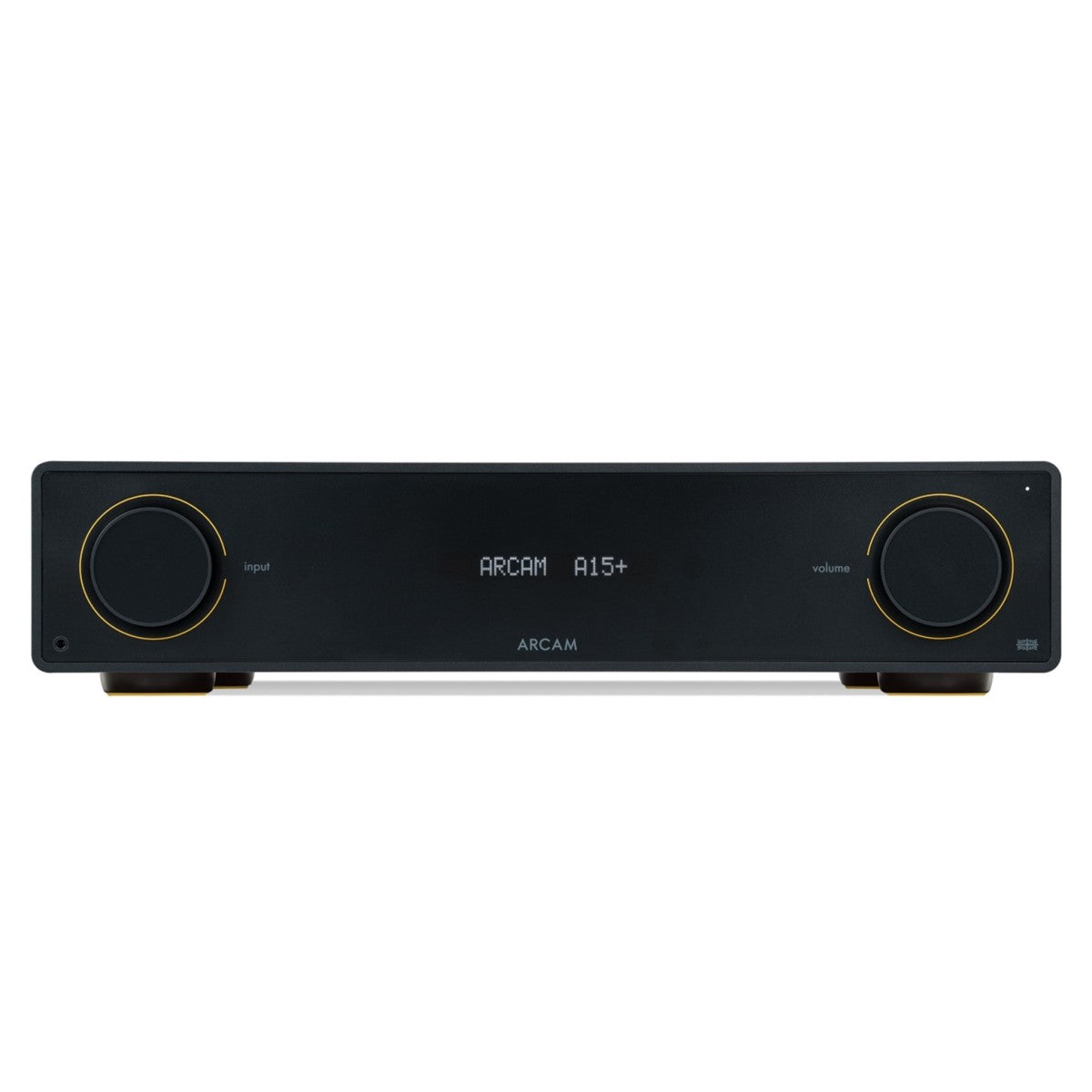 Arcam A15+ Integrated Amplifier Black with JBL 4309 Studio Monitor Bookshelf Speakers Walnut Pair