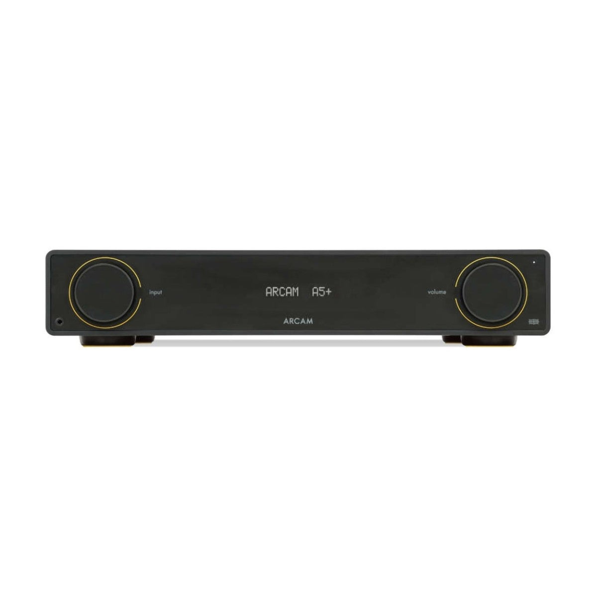Arcam A5+ Integrated Amplifier with Bowers & Wilkins 606 S3 Standmount Speakers Pair - Black