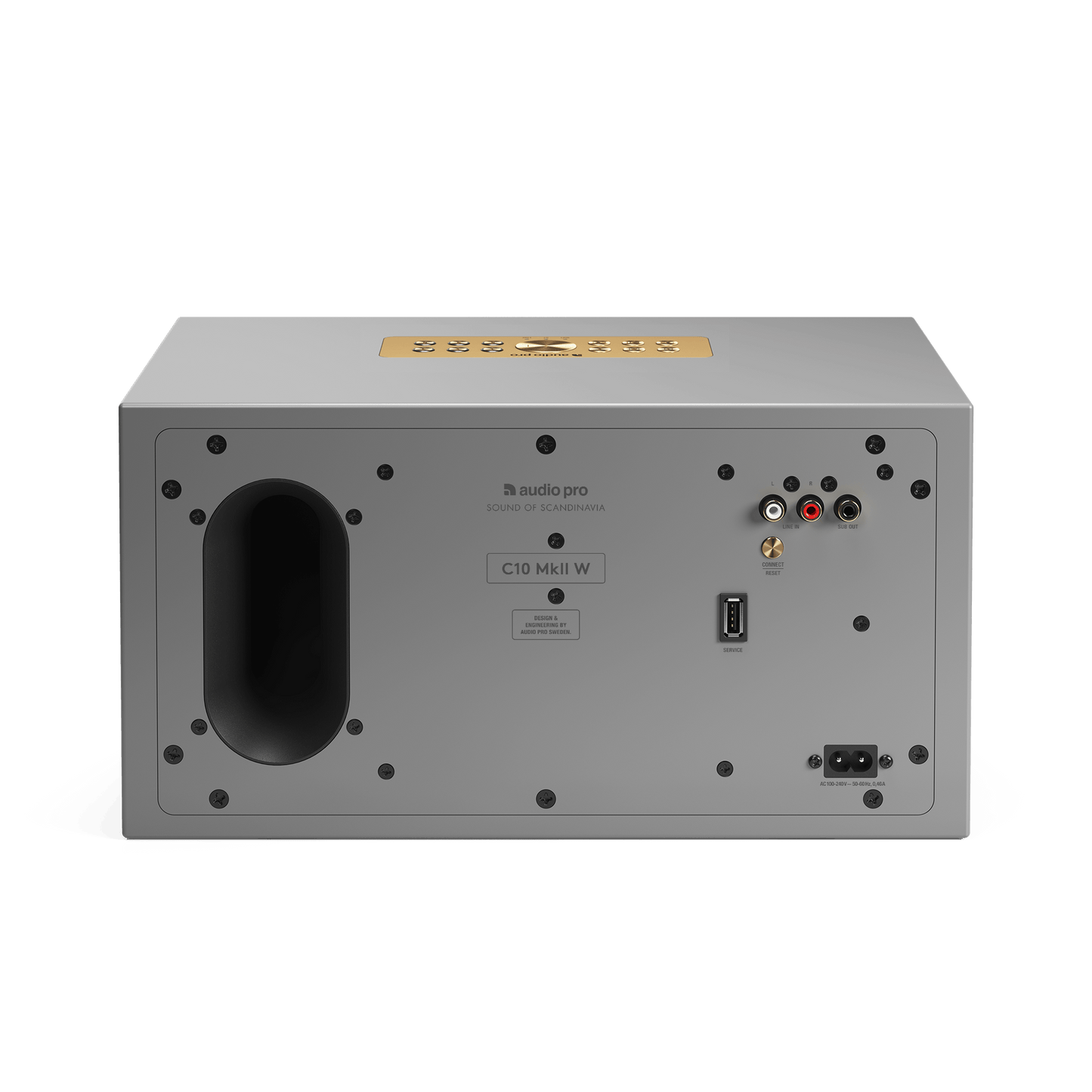 Audio Pro C10 MKII W Wireless Multiroom Speaker - Grey