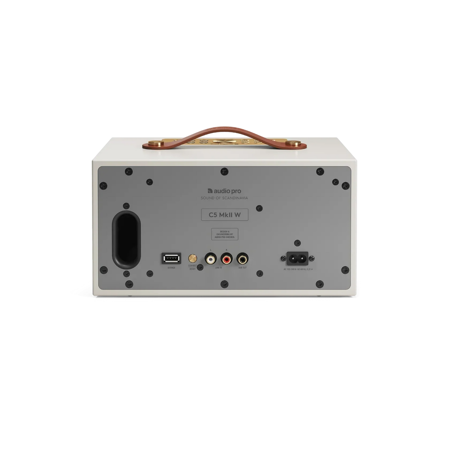 Audio Pro C5 MKII W Compact Wireless Multiroom Speaker Classic Dune