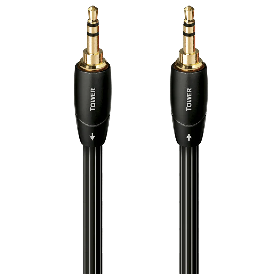 AudioQuest Tower 1.5M Male 3.5mm to 3.5mm Analogue Audio Interconnect Cable