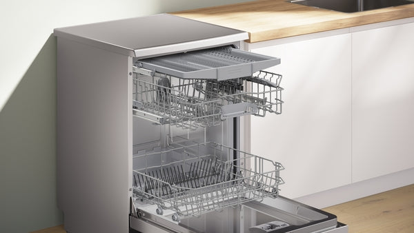 Bosch Series 2 SMS2HVI06G Freestanding Dishwasher 14 Place Settings Brushed steel