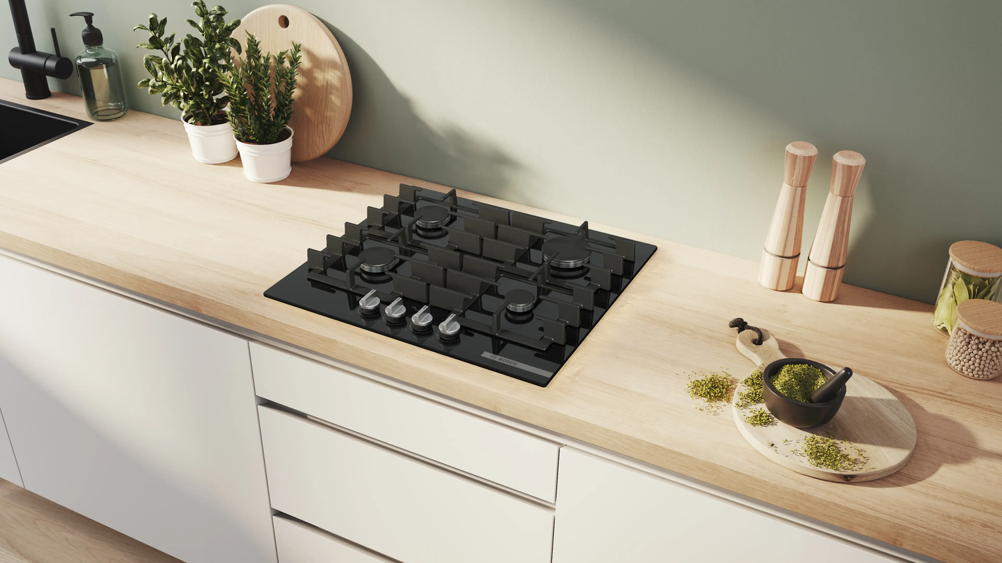 Bosch Series 6 PPP6A6I40 60cm Gas on Glass Hob