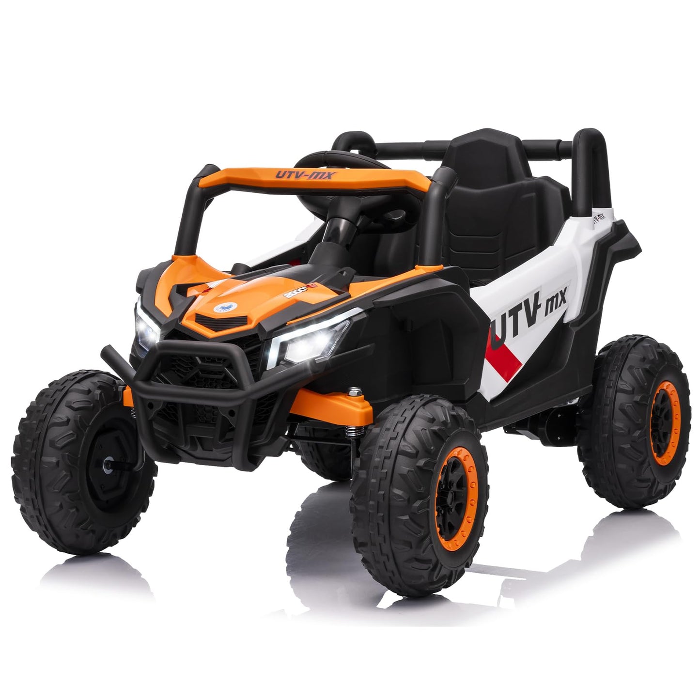 Garvee Ride - P Series: 12V UTV Buggy Electric Ride-on Car for Kids, 4WD/2WD, LED Lights, EVA Tires, Shock Absorbers, Remote Control, Outdoor Adventure