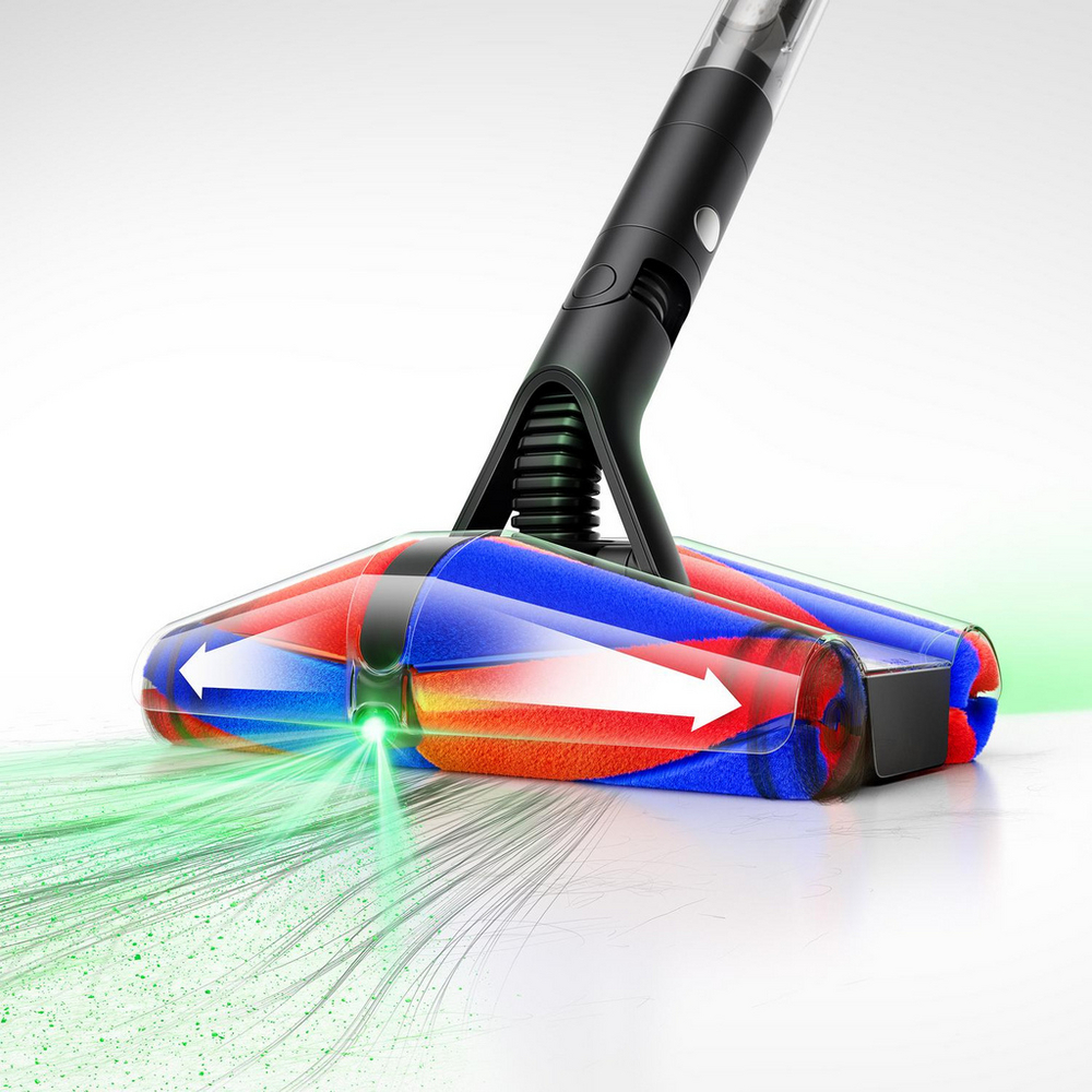 Dyson PencilVac Fluffycones Cordless Vacuum Cleaner 30 Minutes Run Time Matte Black