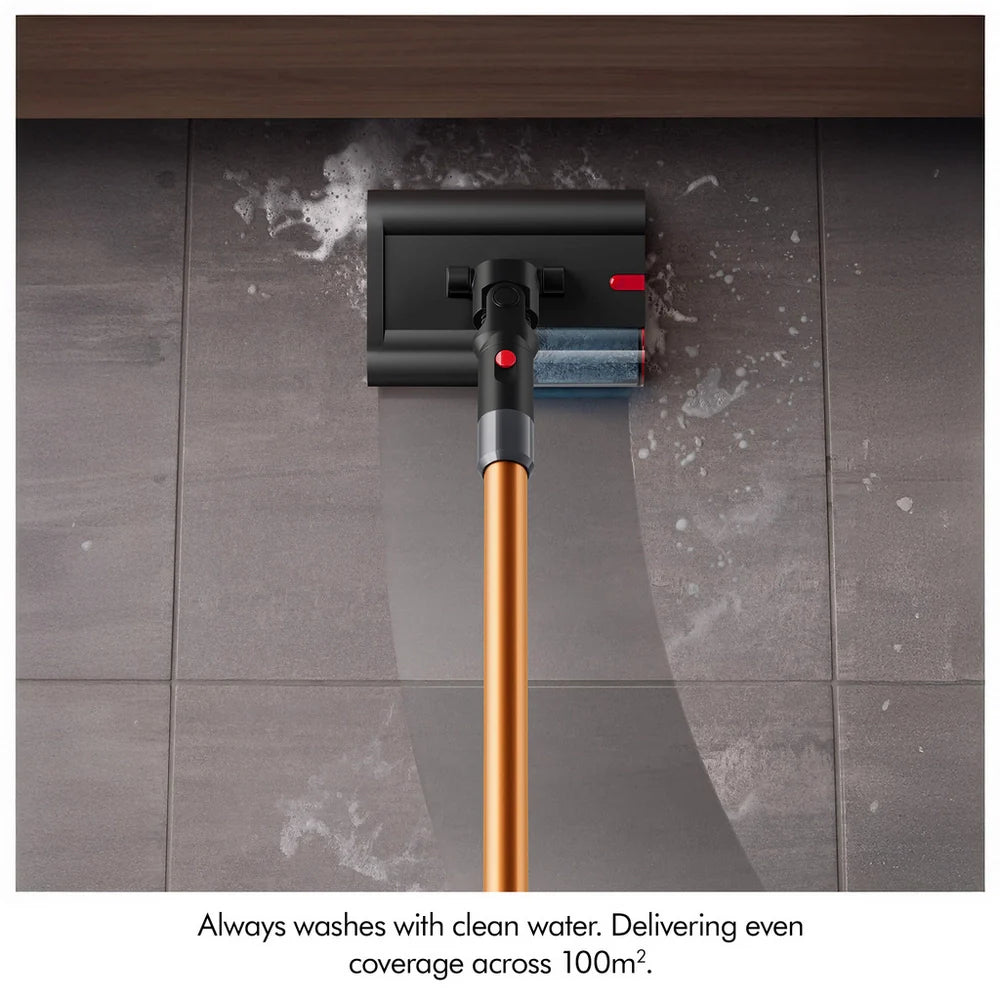Dyson PencilWash Slim Wet Floor Cleaner with 02 Probiotic Hard Floor Cleaning Solution - Copper
