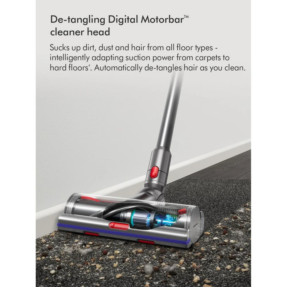Dyson V15 Detect Extra Cordless Stick Vacuum Cleaner up to 60 Minutes Run Time - Nickel Blue V15EXTRA