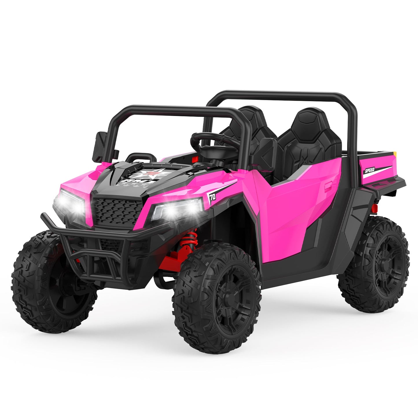 Garvee Ride - P Series: 24V Ride On Dump Truck for Big Kids, 4x4 Electric Car with Remote Control, Shovel, Bluetooth & Music, 24v Ride On Toys, Truck Car, Kids Electric Ride