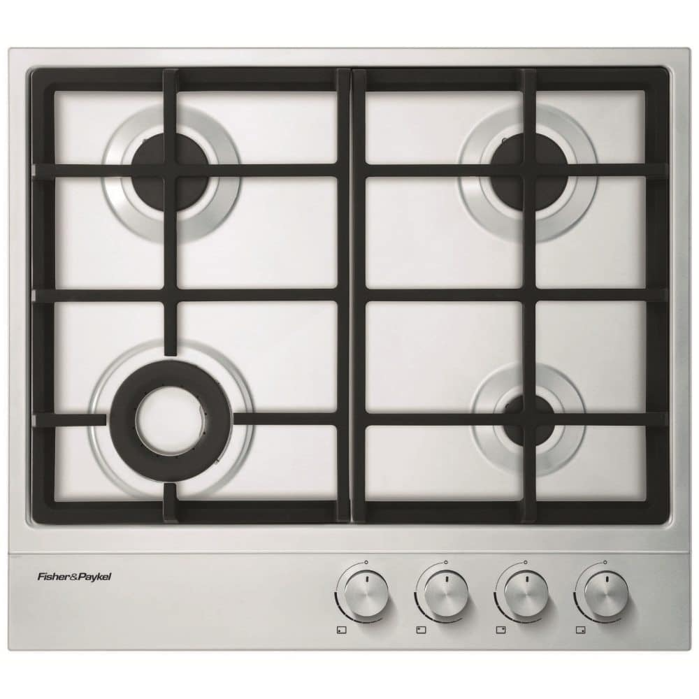 Fisher and Paykel CG604DLPX1 Series 7 60cm 4 Burner Gas Hob Stainless Steel