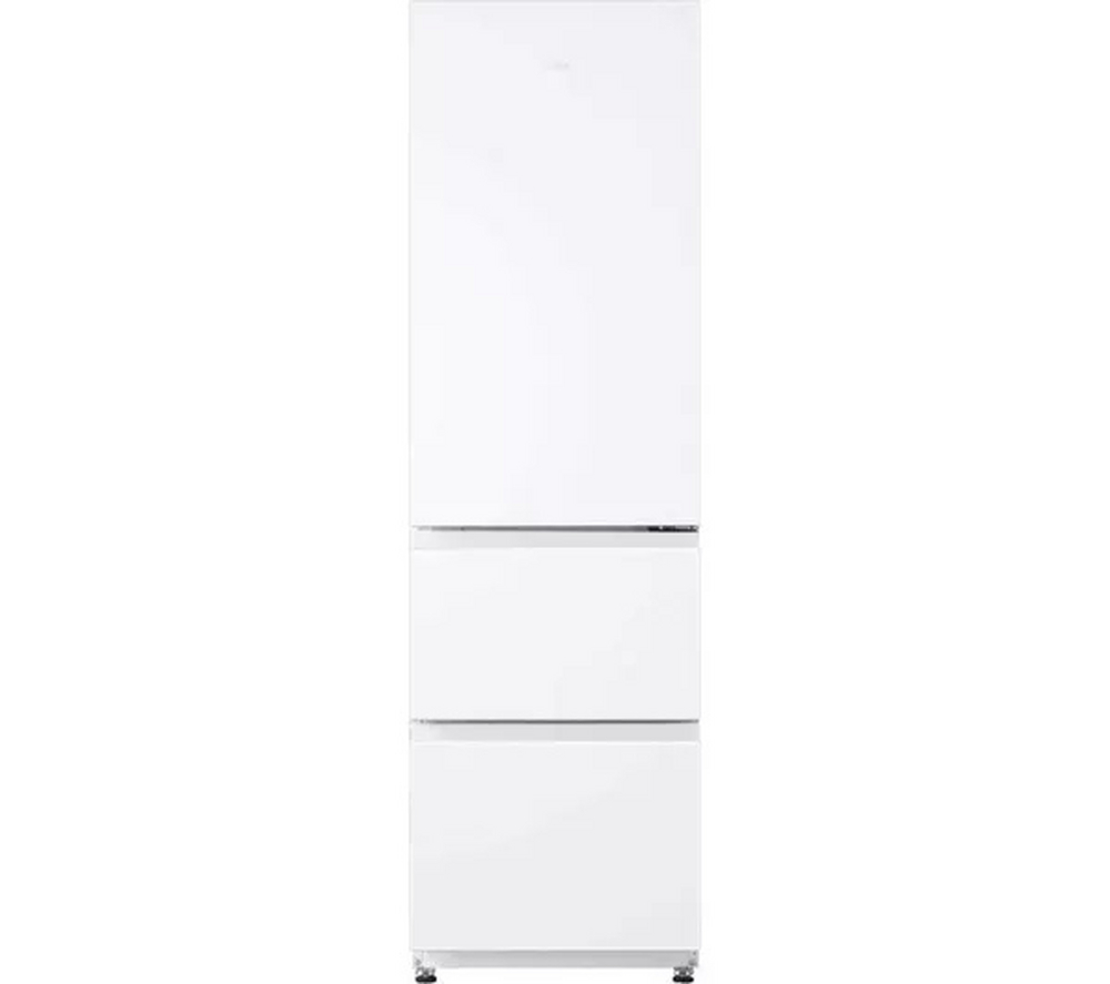 Haier HTR3518ENMWK 3D Series-3 60/40 Freestanding Total No Frost Fridge Freezer White