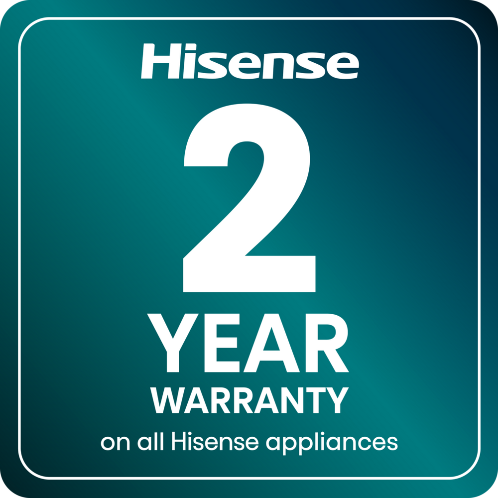 Hisense 1 Series WF1Q8041BW 8kg 1400 Spin Freestanding Steam Washing Machine White