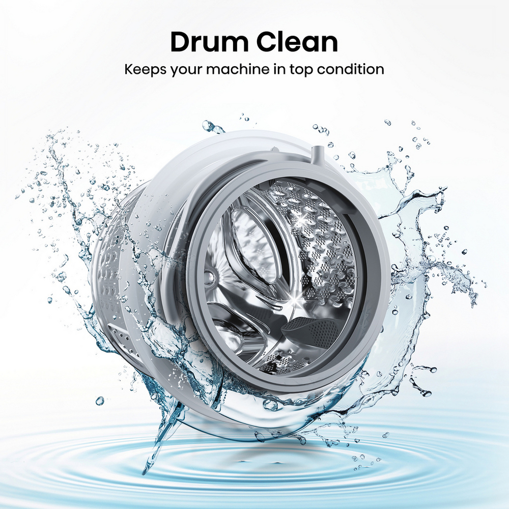 Hisense 1 Series WF1Q8041BW 8kg 1400 Spin Freestanding Steam Washing Machine White