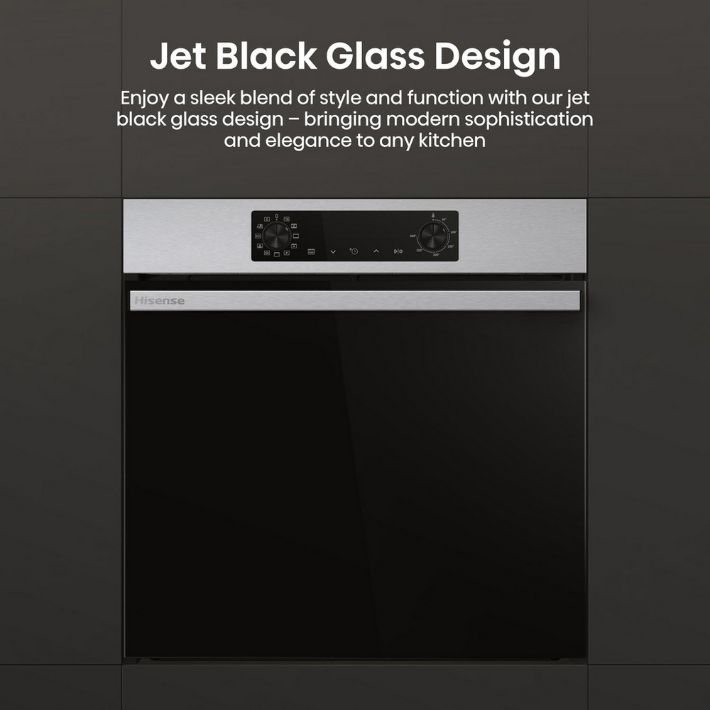 Hisense BI622AXPGUK Hi4 59.5cm Built In Electric Single Oven Stainless Steel