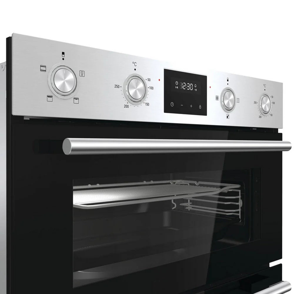 Hisense BID99222CXUK Built In Electric Double Oven Stainless Steel - A Rated