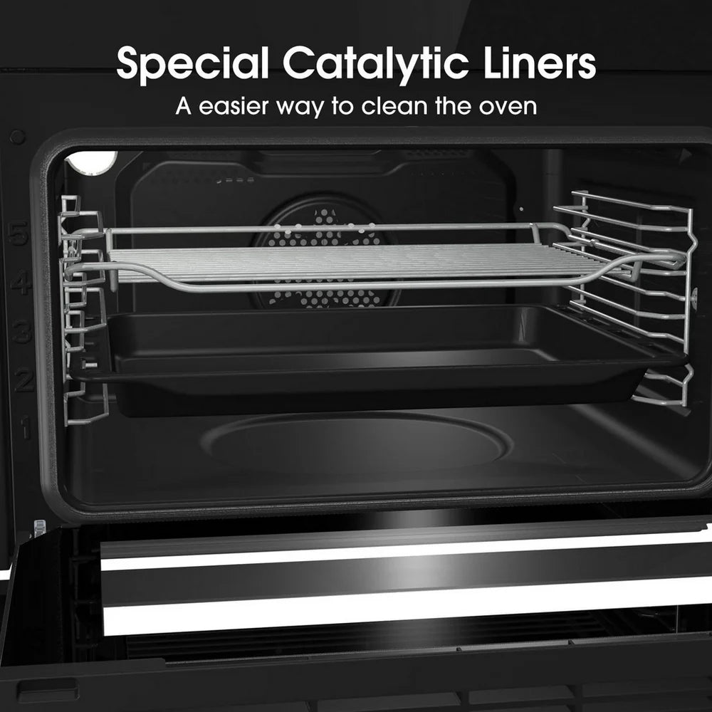 Hisense BID99222CXUK Built In Electric Double Oven Stainless Steel - A Rated