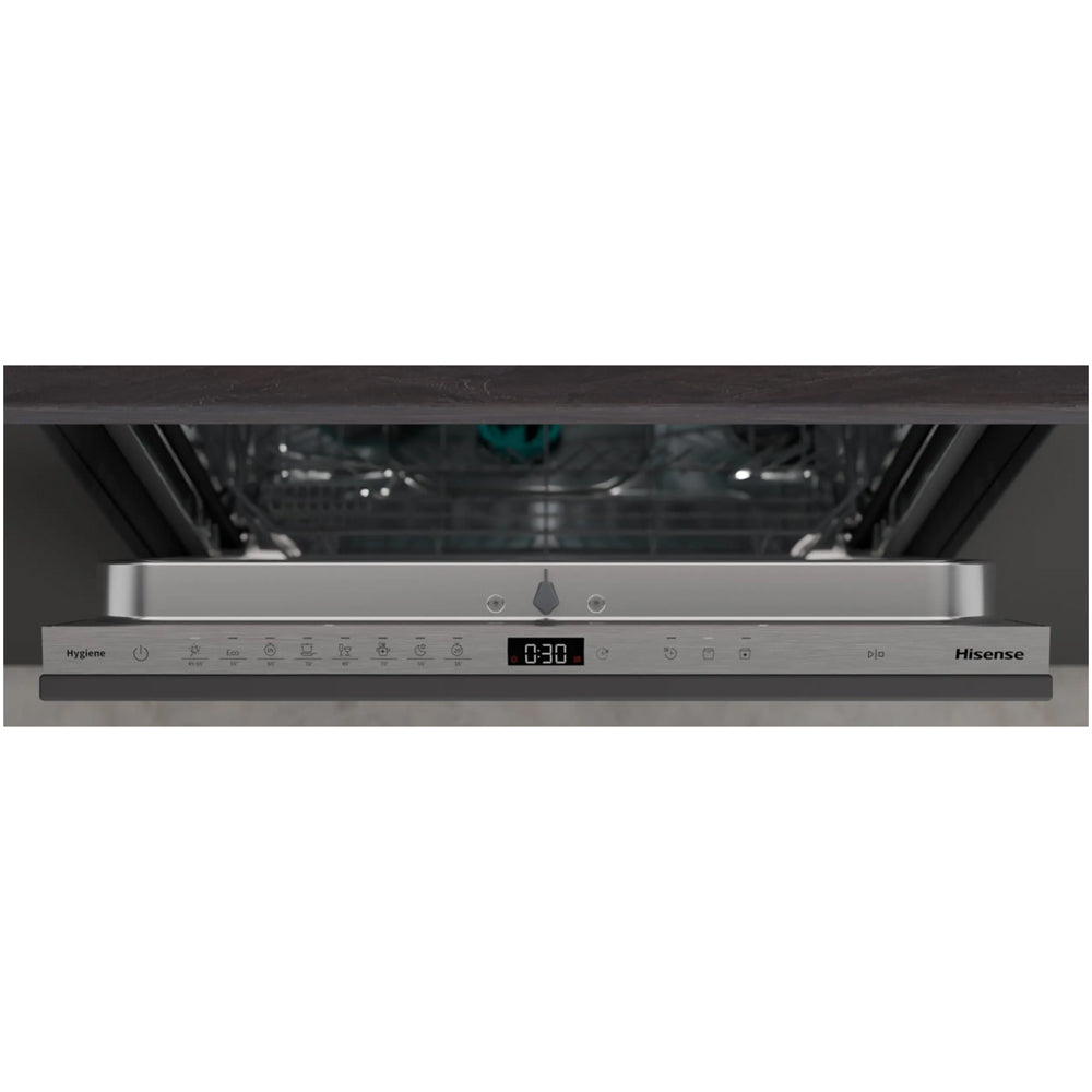 Hisense HV663A60UK Hi6 Full-Size Fully Integrated Dishwasher 16 Place Settings