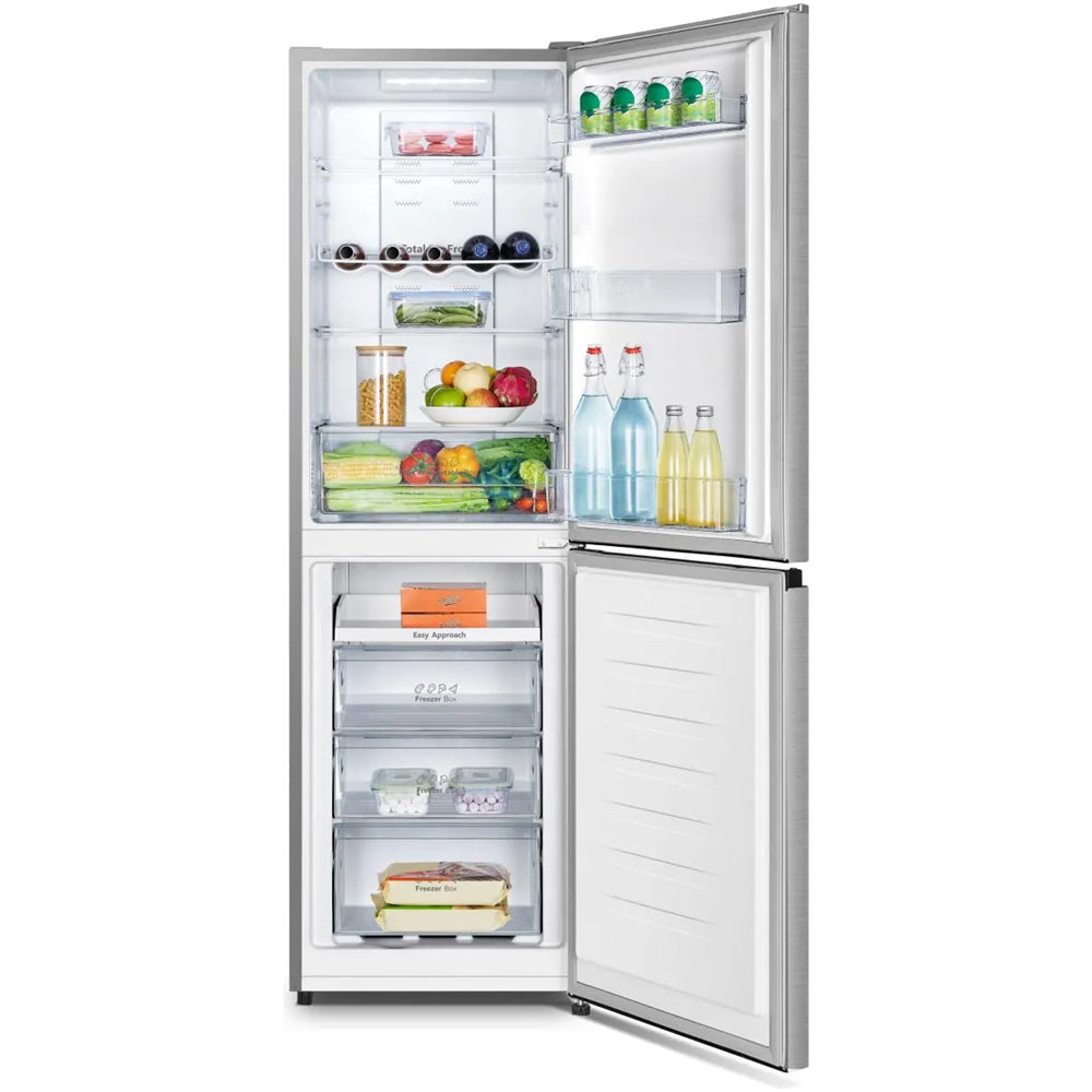 Hisense RB327N4BCE Freestanding 50/50 Total No Frost Fridge Freezer Stainless Steel