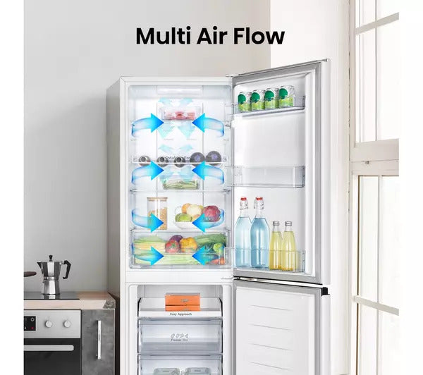 Hisense RB327N4BWE Fridge Freezer Frost Free Freestanding 50/50 182cm Tall 256L - White