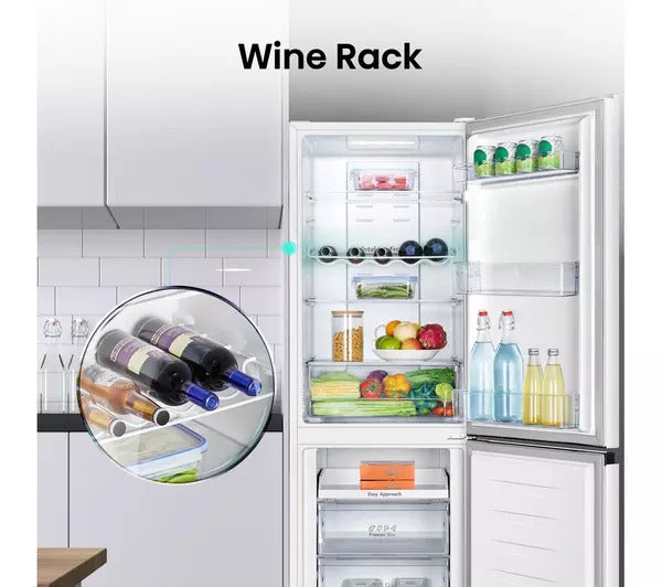 Hisense RB327N4BWE Fridge Freezer Frost Free Freestanding 50/50 182cm Tall 256L - White