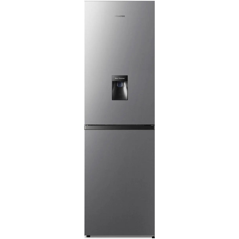 Hisense RB327N4WCE 50/50 Freestanding Non Plumbed Total No Frost Fridge Freezer Inox