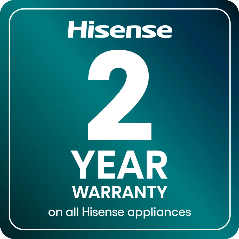Hisense RB395N4BCE 60/40 Total No Frost Fridge Freezer Stainless Steel - E Rated