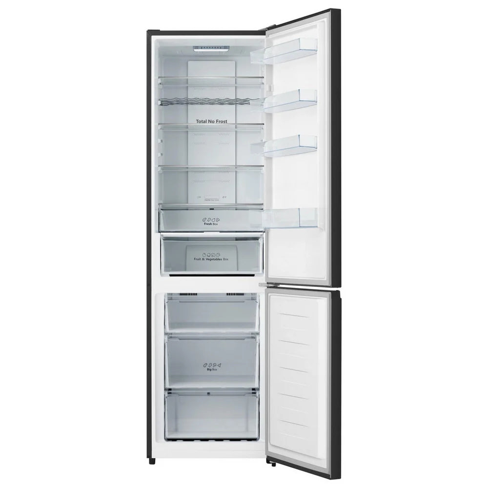 Hisense RB435N4BFE 60/40 Frost Free Fridge Freezer Black - E Rated