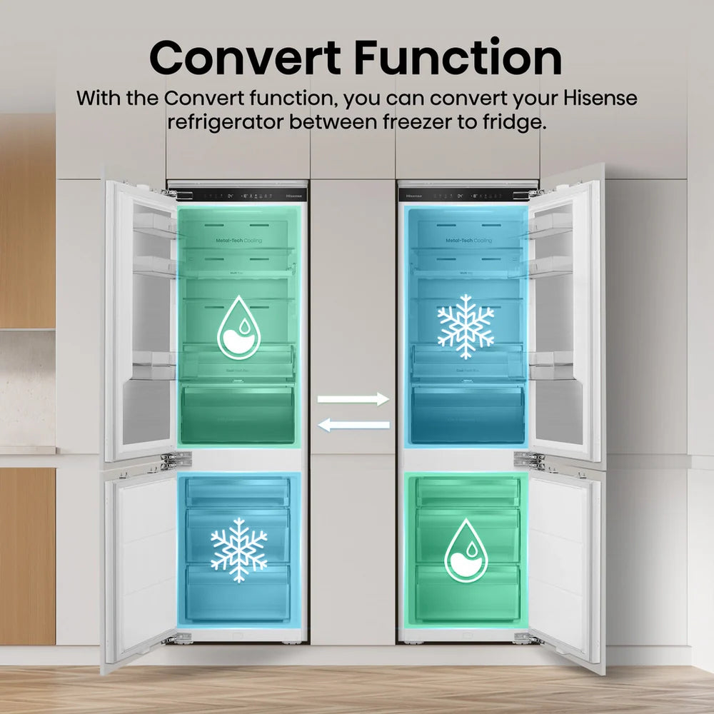 Hisense RB5B250SSWC1 Integrated 60/40 Total No Frost Smart Fridge Freezer