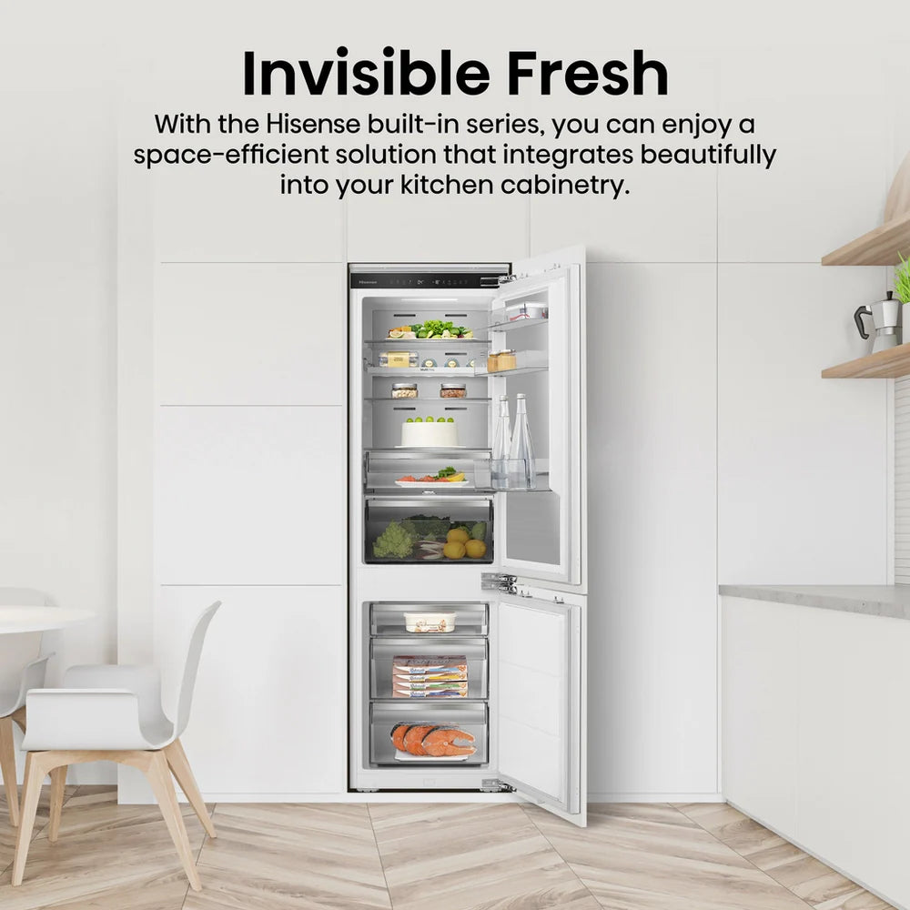 Hisense RB5B250SSWC1 Integrated 60/40 Total No Frost Smart Fridge Freezer