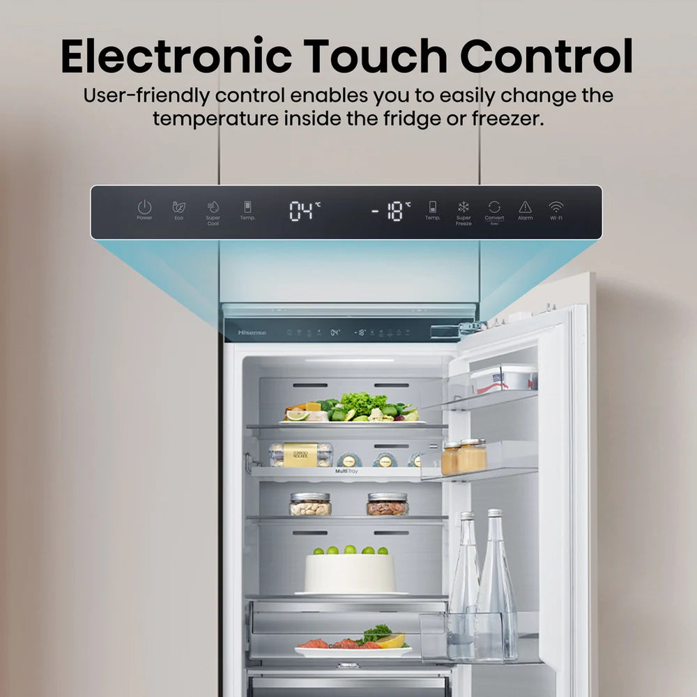 Hisense RB5B250SSWC1 Integrated 60/40 Total No Frost Smart Fridge Freezer