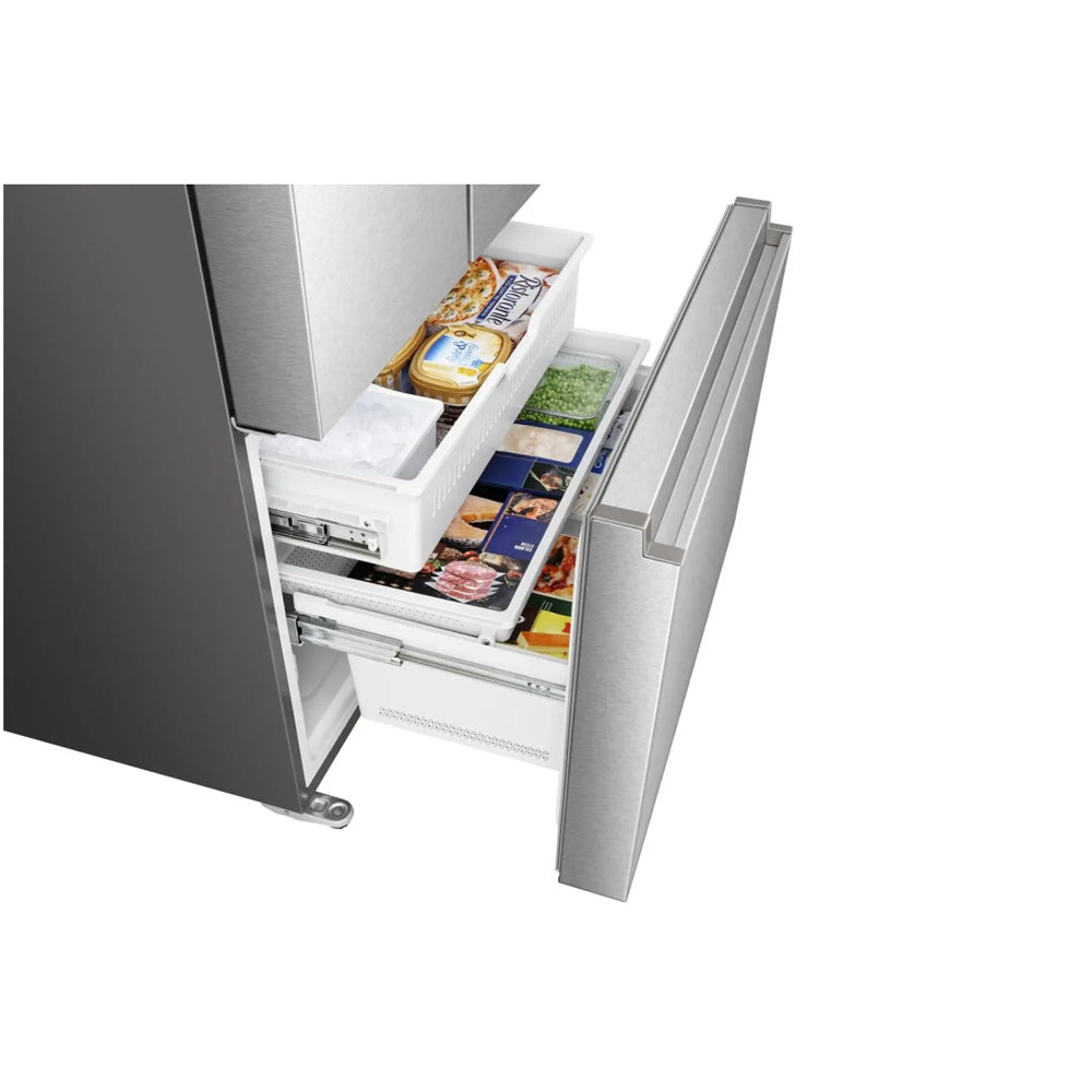 Hisense RF815N4SESE Freestanding Total No Frost Plumbed American Fridge Freezer Stainless Steel
