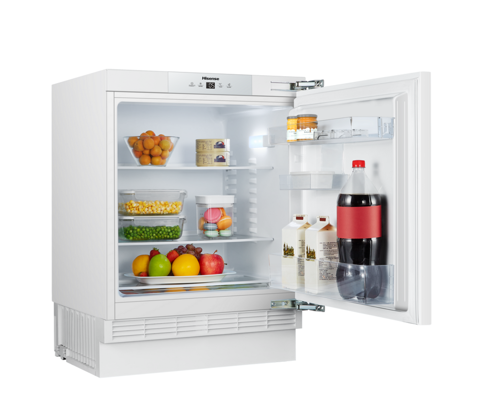 Hisense RUL178D4AWE 59.5cm Integrated Undercounter Larder Fridge White