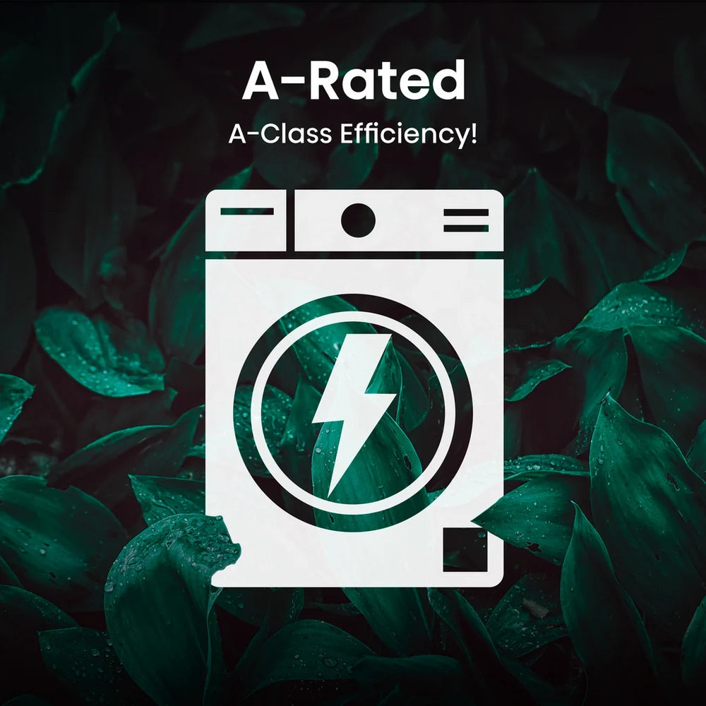 Hisense WF1Q7021BW 7kg 1200 Spin Freestanding Steam Washing Machine White