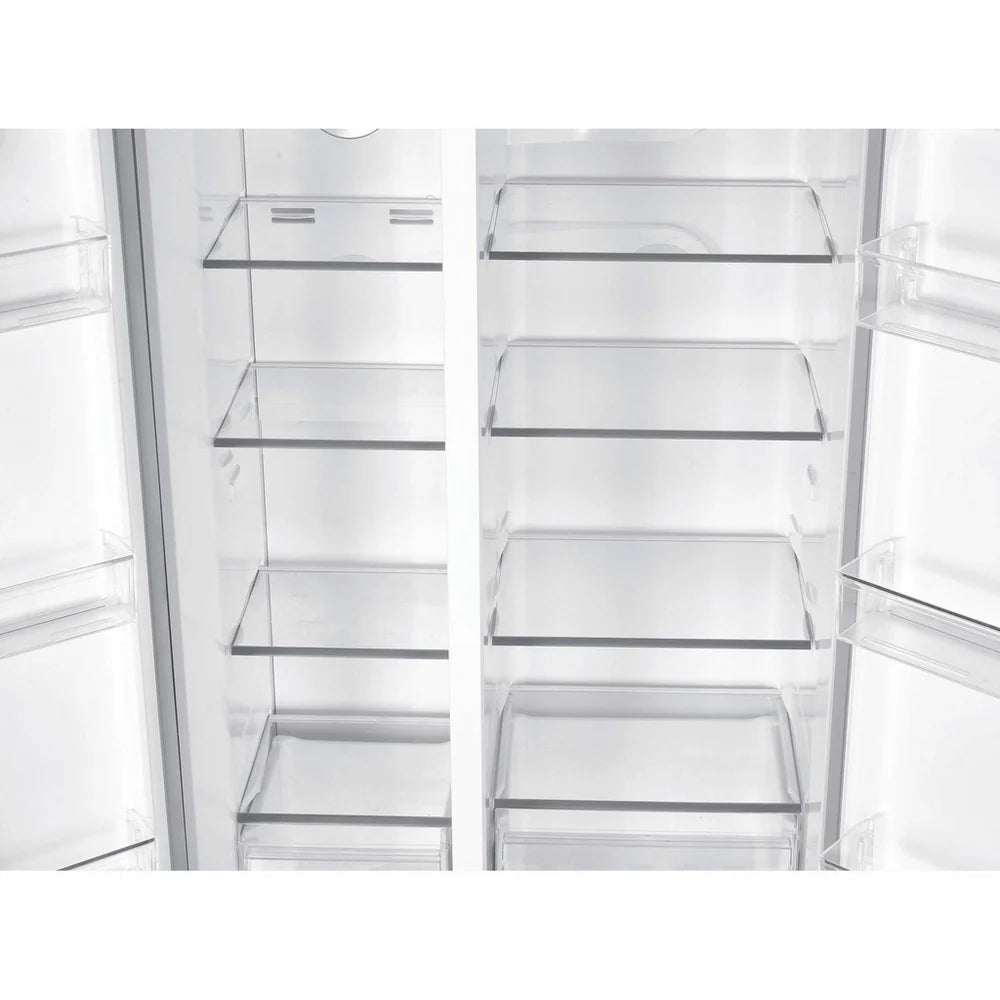 Hoover H-FRIDGE 500 HHSBSO-6174XK-1 Frost Free American Fridge Freezer Stainless Steel