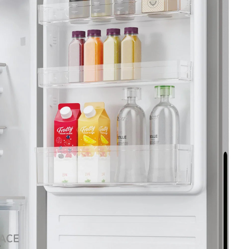 Hoover HVT3CLECKIHS-1 55cm Low Frost Fridge Freezer Silver