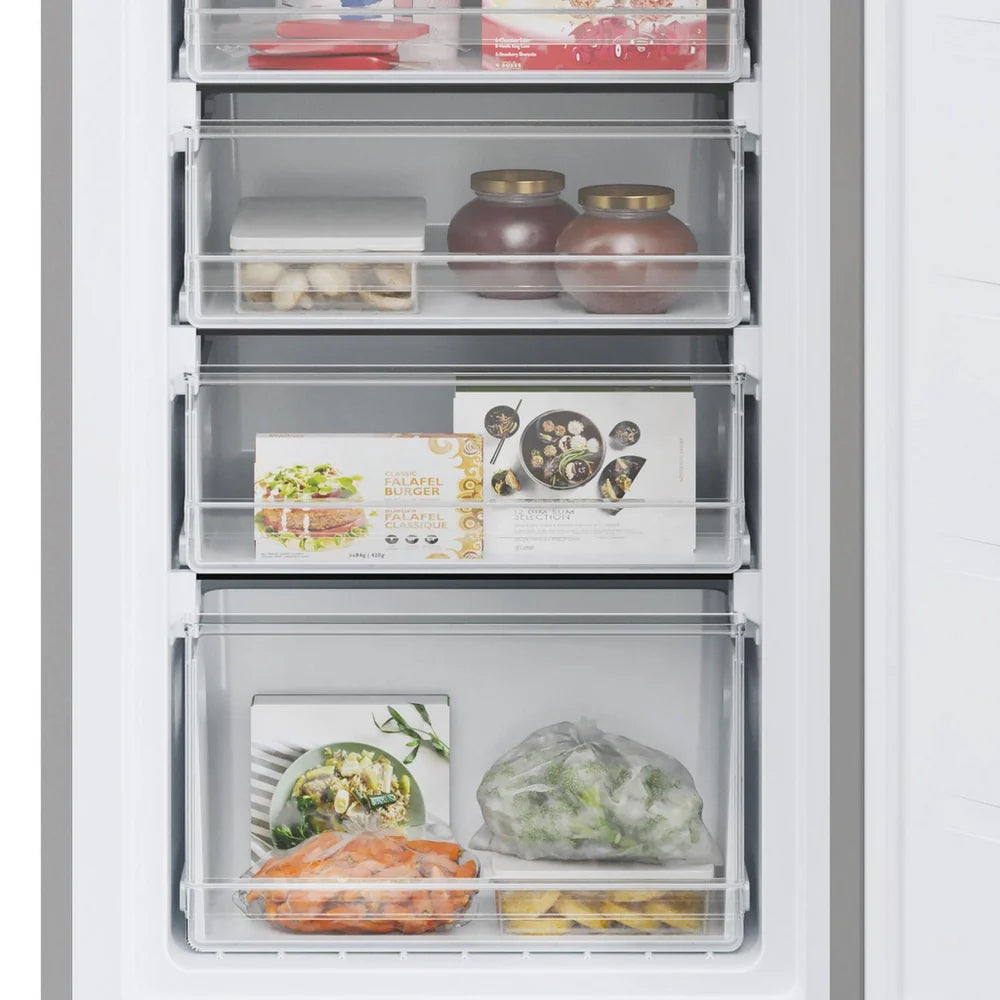 Hoover HVT3CLECKIHS-1 55cm Low Frost Fridge Freezer Silver